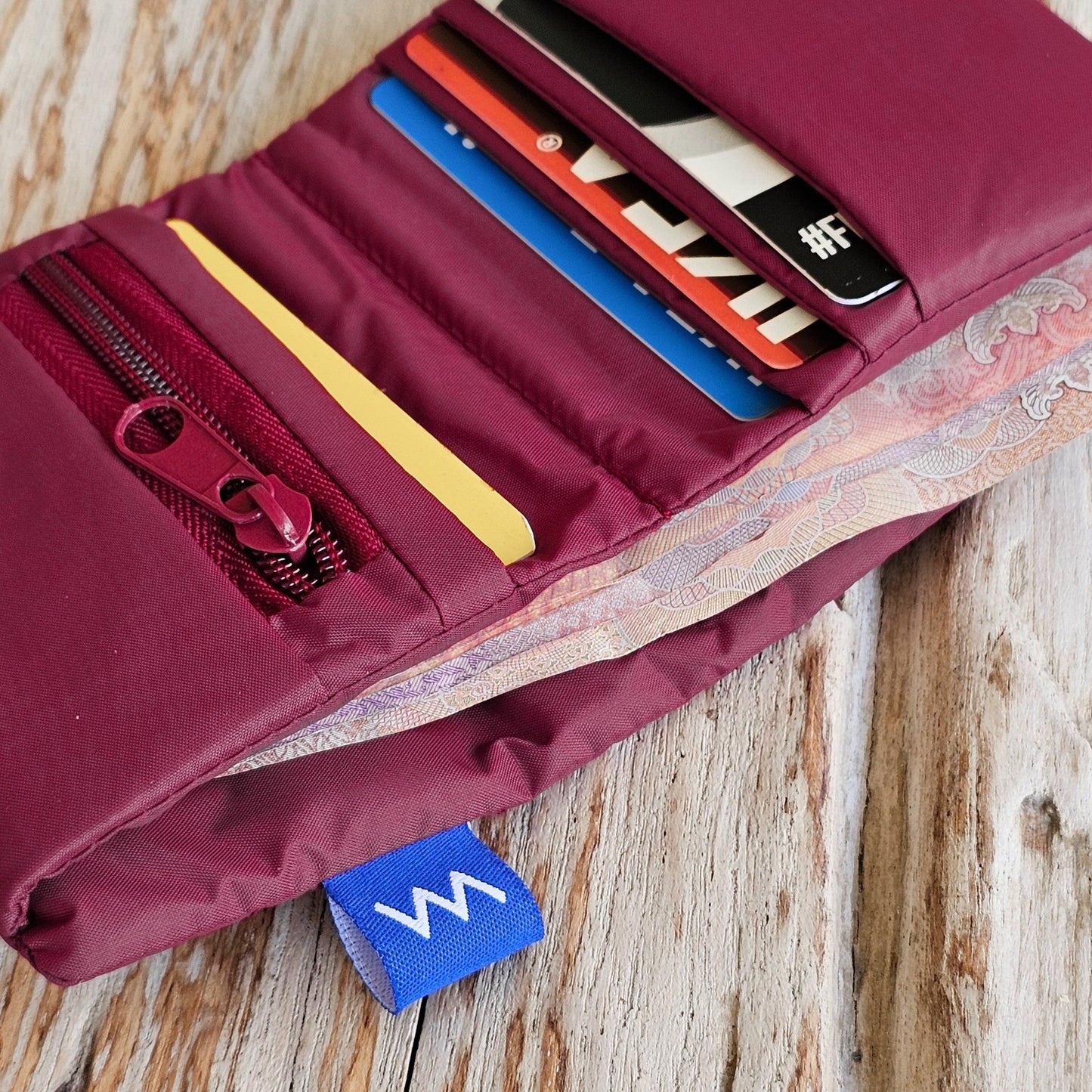 Bubble Wallet  - Blue