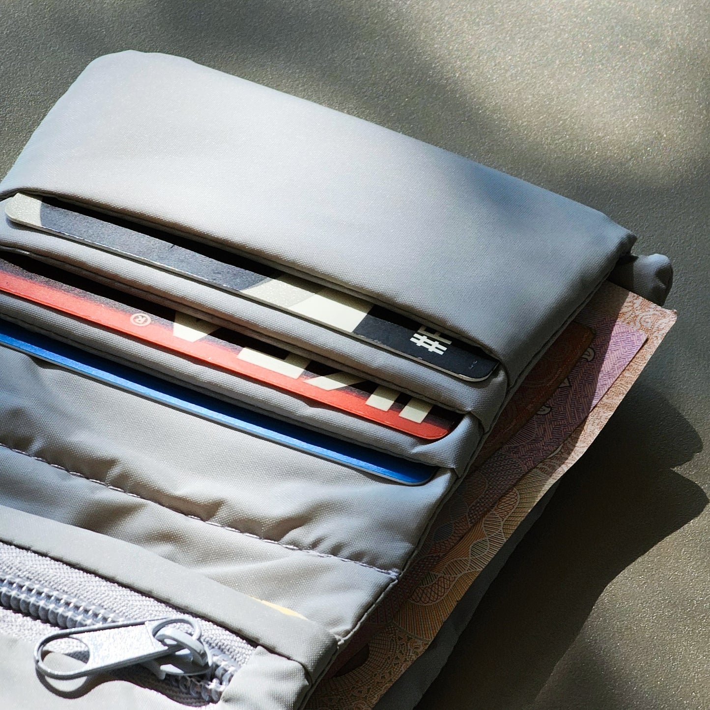 Bubble Wallet  - Gray