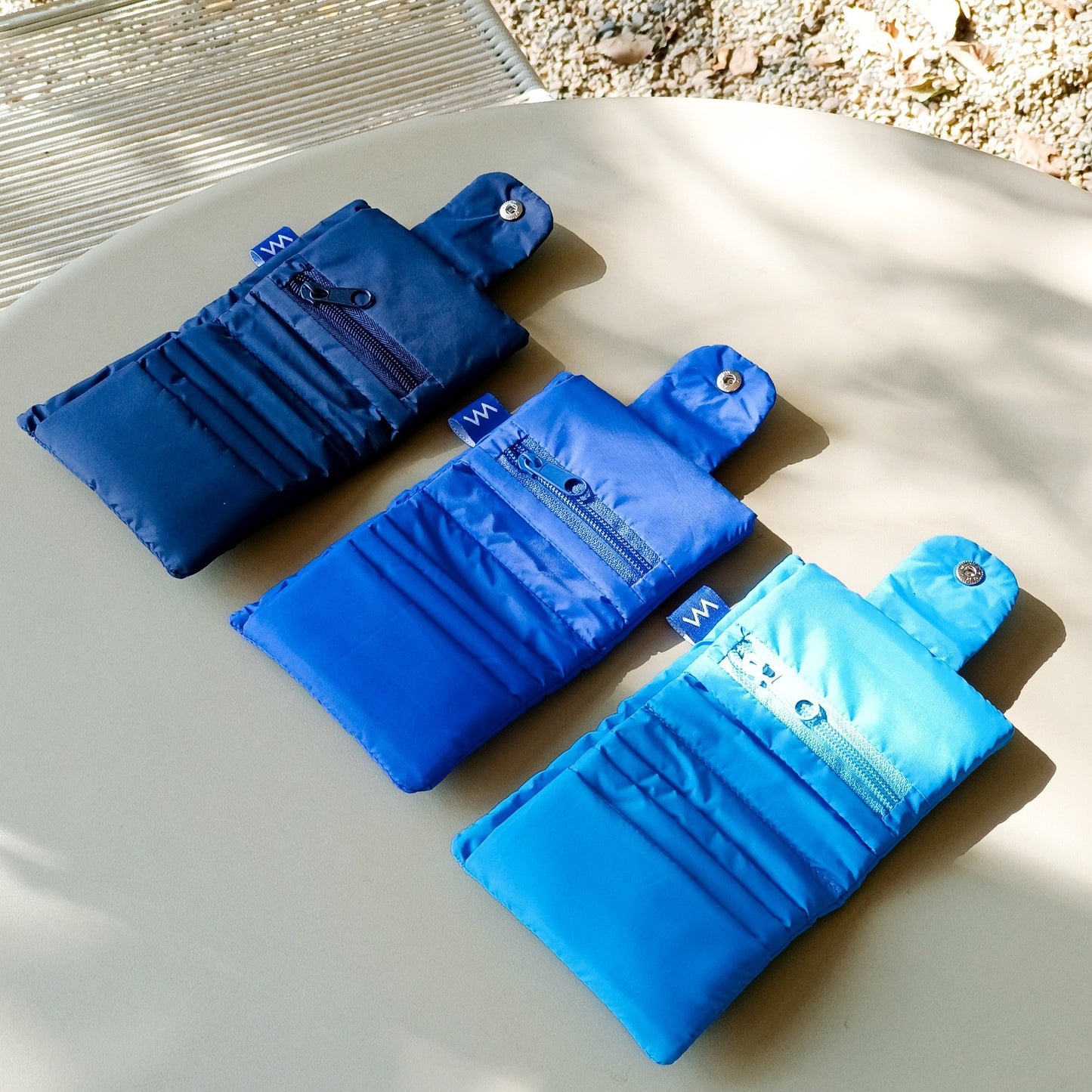 Bubble Wallet  - Blue