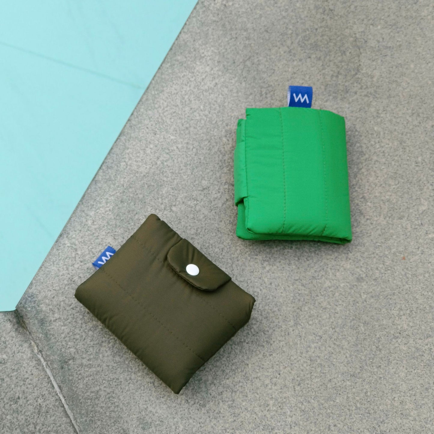 Bubble Wallet  - Olive