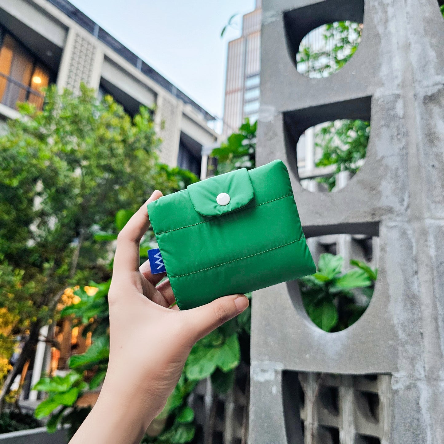 Bubble Wallet  - Green