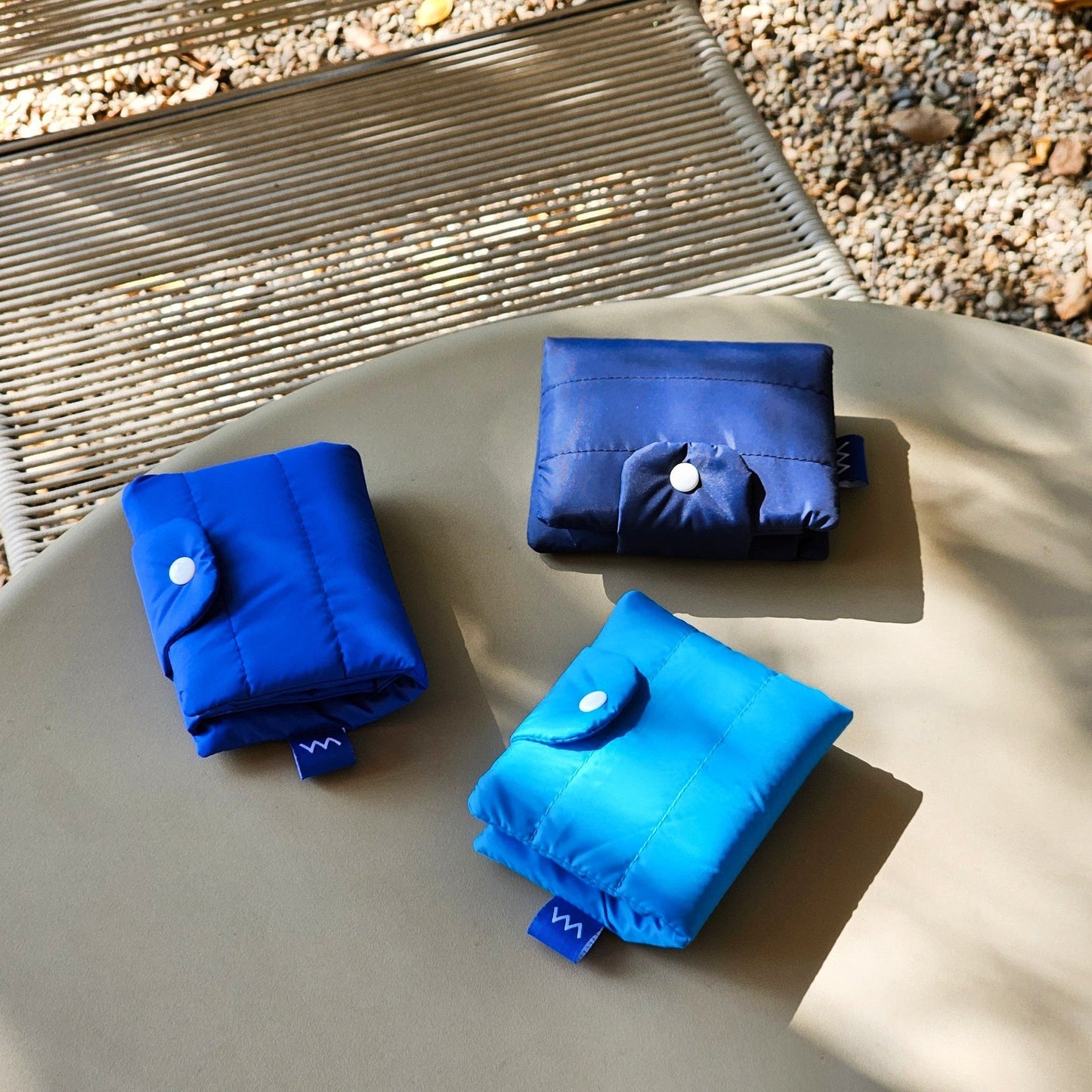 Bubble Wallet  - Navy
