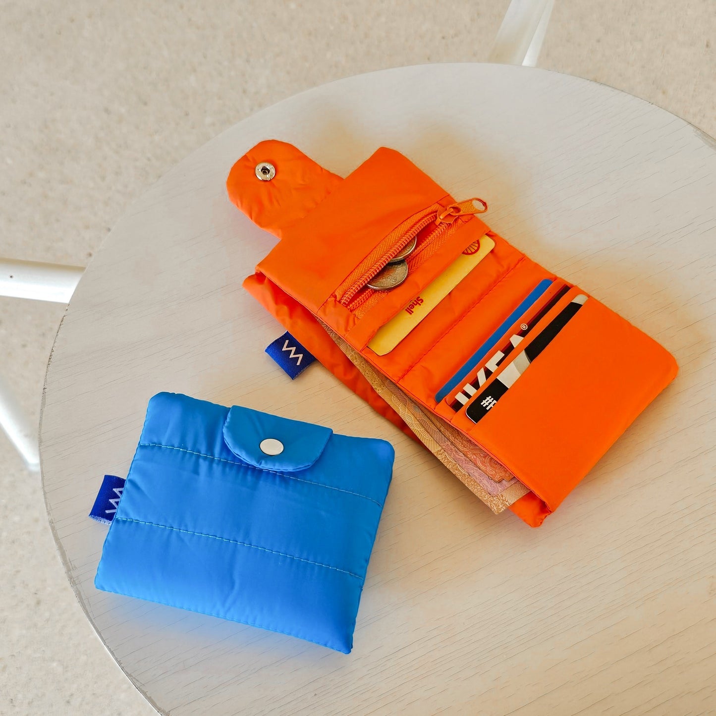 Bubble Wallet  - Orange