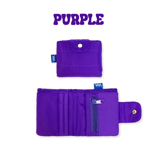 Bubble Wallet  - Purple