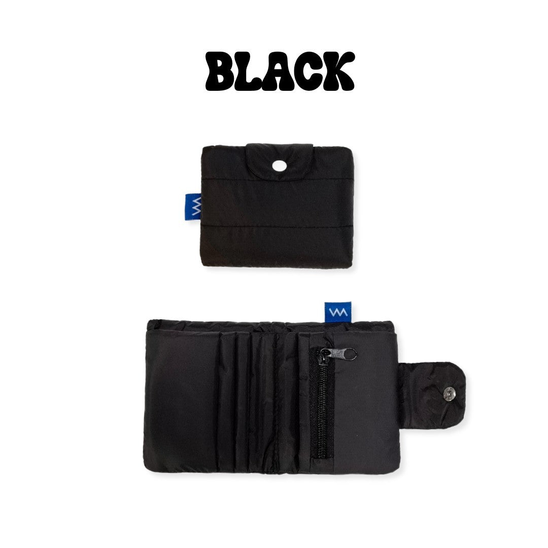 Bubble Wallet  - Black