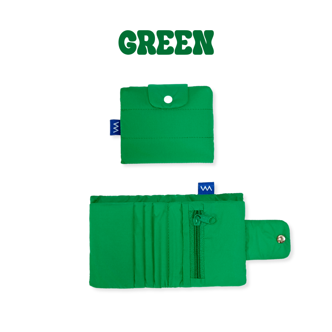 Bubble Wallet  - Green