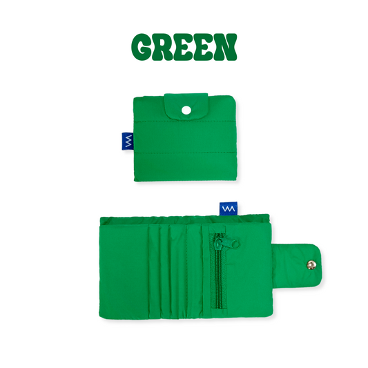 Bubble Wallet  - Green