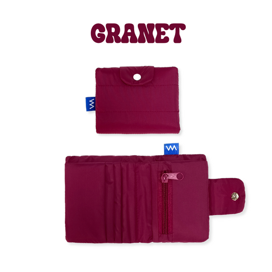 Bubble Wallet  - Garnet